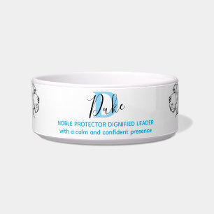 Duke Name Bedeutung Schale Bedeutung Monogramm Napf