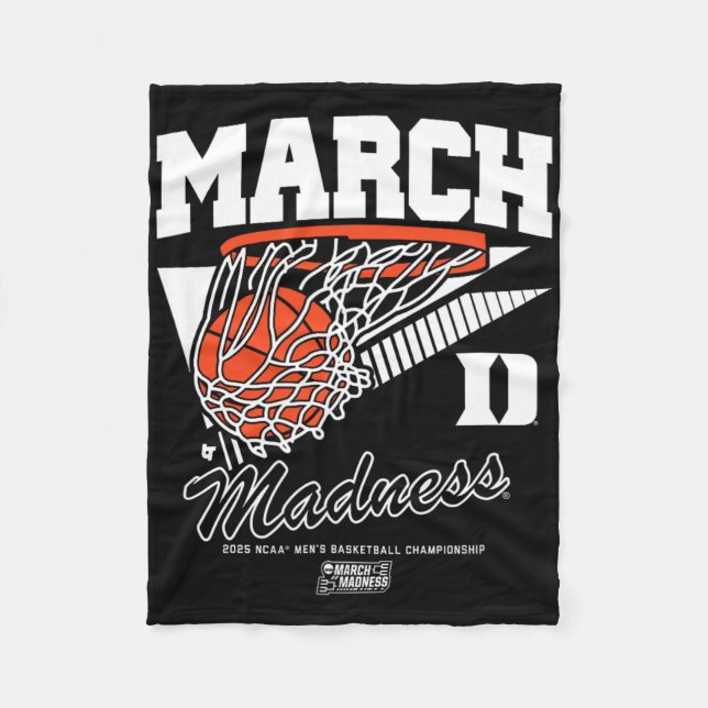 Duke Sketll - 2025 March Madness Sketll - Ncaa  Fleecedecke (Vorderseite)