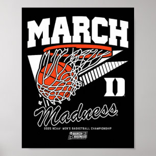 Duke Sketll - 2025 März-Wahnsinn Sketll - Ncaa Poster