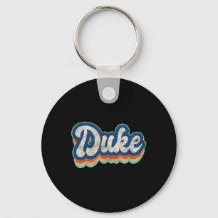 Duke Vorname Junge Retro-Stil 70er 80er Persönlich Schlüsselanhänger