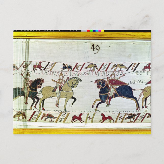 Duke William frage Vital Postkarte (Vorderseite)
