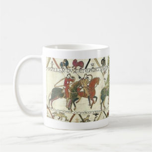 Duke William und seine Armee in Mont-Saint-Michel Kaffeetasse