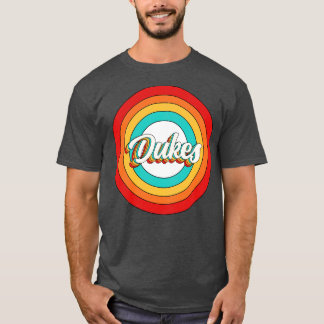 Dukes Name Shirt Vintag Dukes Kreis