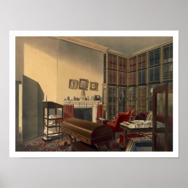 Duke's Own Room, Apsley House, von T. Boys (Farbe Poster (Vorne)