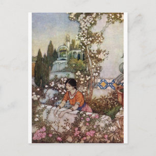 Dulac's Rubaiyat Postkarte