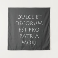 Dulce et dekoration est pro patria mori