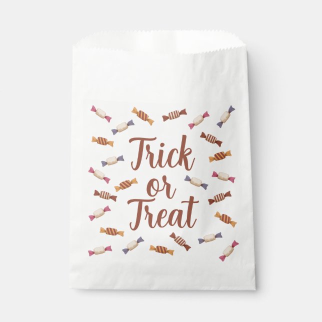 Dulce o truco geschenktütchen (Vorderseite)