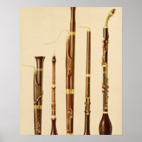 Dulcian, Oboe, Fagott, Oboe da caccia