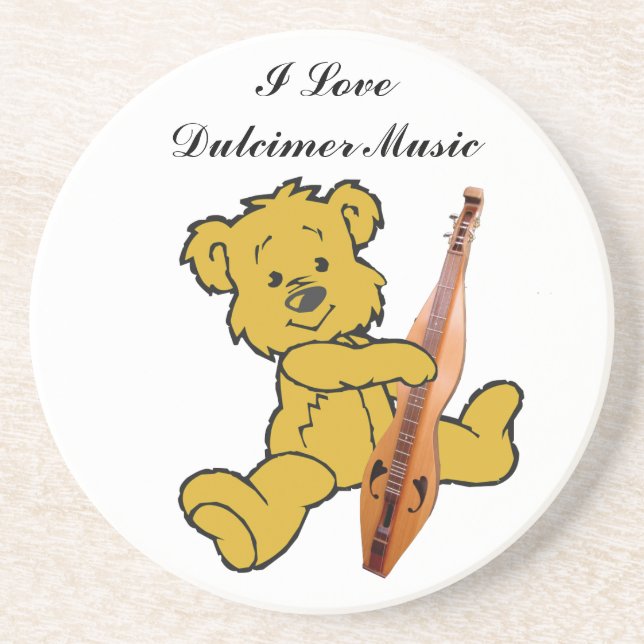DULCIMER BEAR UNTERSETZER (Vorne)