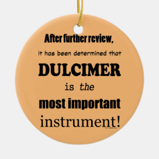 Dulcimer das wichtigste Instrument Keramik Ornament