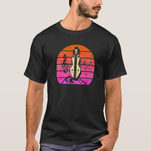Dulcimer Gitarre Vintage Dulcimer T-Shirt