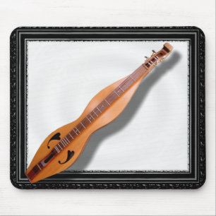 DULCIMER IN SCHWARZEM RAHMEN-MOUSEPAD MOUSEPAD