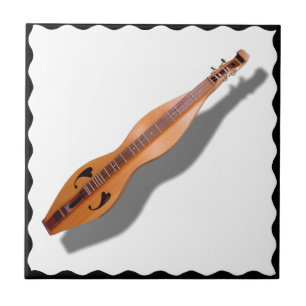 DULCIMER MIT SCHWARZEM FRAME-TILE… FLIESE