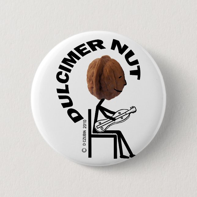Dulcimer Nut Button (Vorderseite)