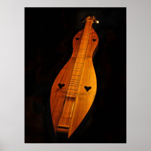 Dulcimer-Plakat Poster