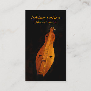 Dulcimer-Verkäufe und Reparaturen Visitenkarte