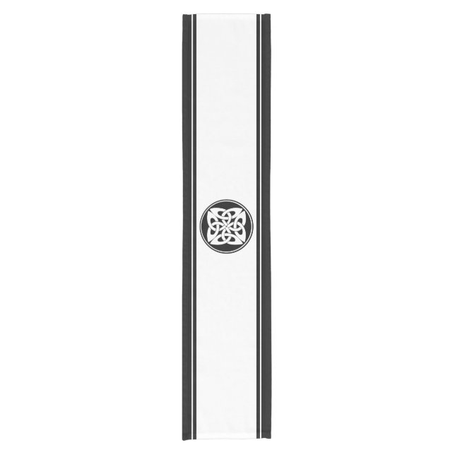 Duleek Knoten Kurzer Tischläufer (Vorderseite)