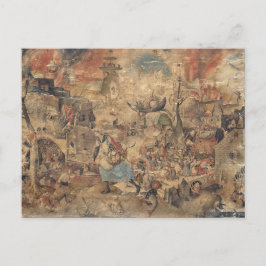 Dulle Griet (Mad Meg) von Pieter Bruegel Postkarte