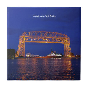 Duluth Aerial Lift Bridge & John G. Munson Fliese