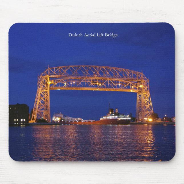 Duluth Aerial Lift Bridge & John G. Munson Mousepad (Vorne)