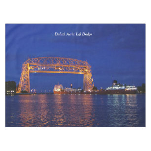 Duluth Aerial Lift Bridge & John G. Munson Tischdecke