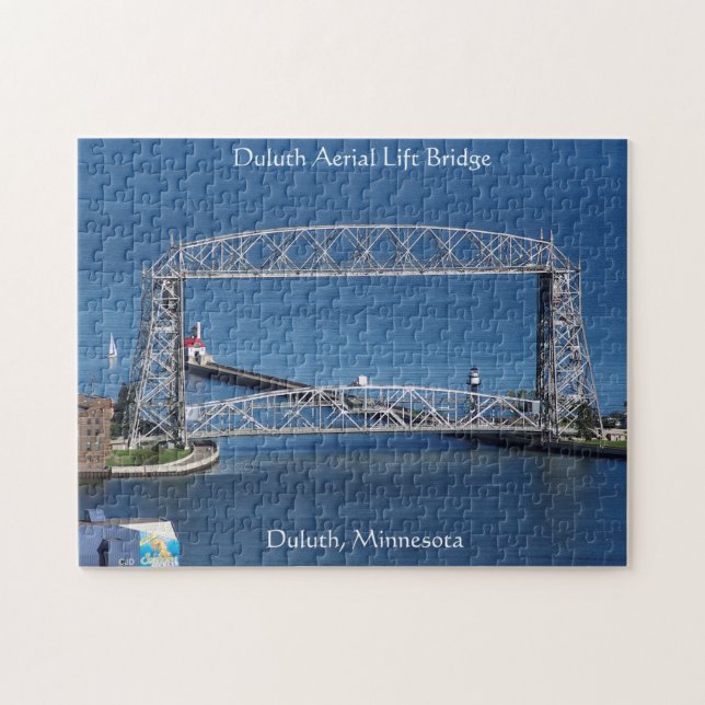 Duluth Aerial Lift Bridge Puzzle (Horizontal)