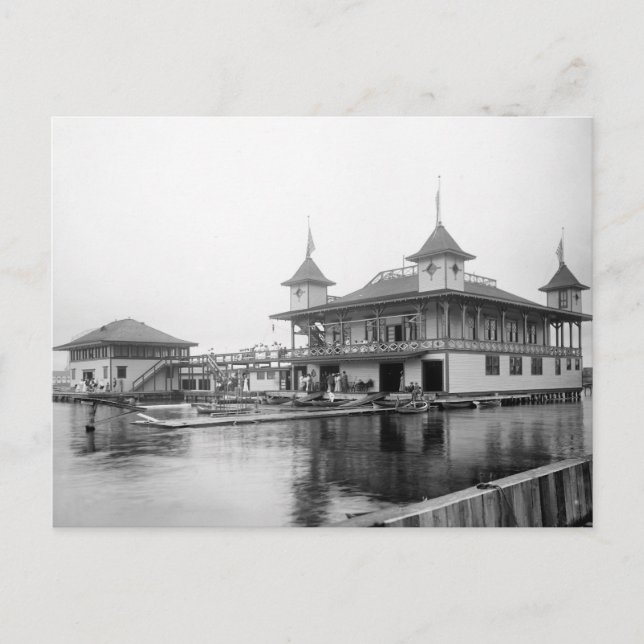 Duluth Boat Club: 1906 Postkarte (Vorderseite)