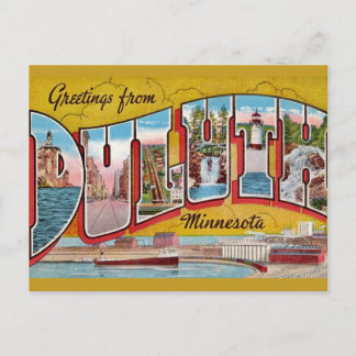 Duluth-Grußpostkarte Postkarte
