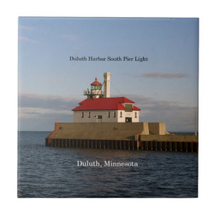 Duluth Harbour South Pier Leuchtziegel Fliese