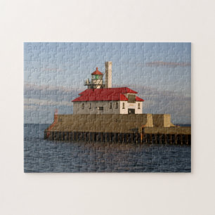 Duluth Harbour South Pier Light Puzzle
