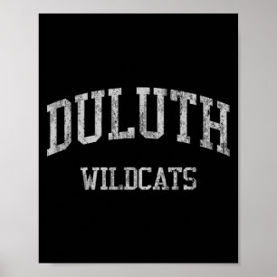 Duluth High School Hs Ga Kunstwerke Poster
