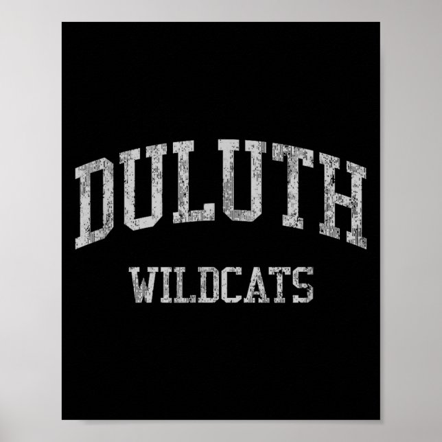 Duluth High School Hs Ga Kunstwerke Poster (Vorne)