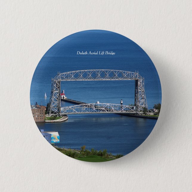 Duluth Luftbrücke Button (Vorderseite)