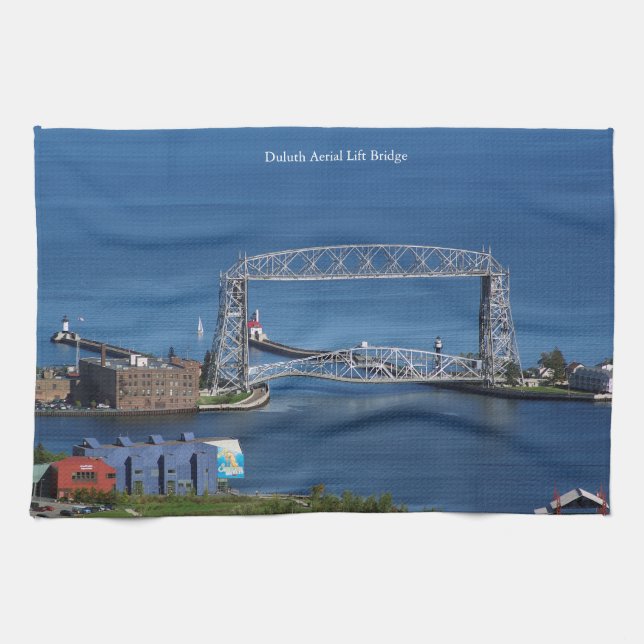 Duluth Luftbrücke Küchentuch (Horizontal)