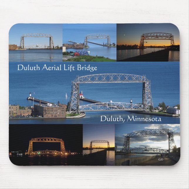 Duluth Luftseilbrücke 7 Bildermousepad Mousepad (Vorne)