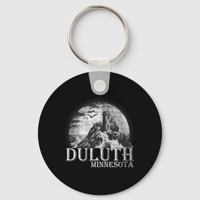 Duluth Minnesota Mn im Freien  Schlüsselanhänger (Vorderseite)