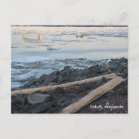 Duluth, Minnesota Post Card - Anpassen eines Begrü