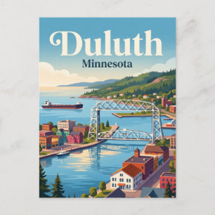 Duluth Minnesota Postkarte