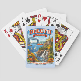 Duluth, Minnesota Souvenir Poker Cards Spielkarten
