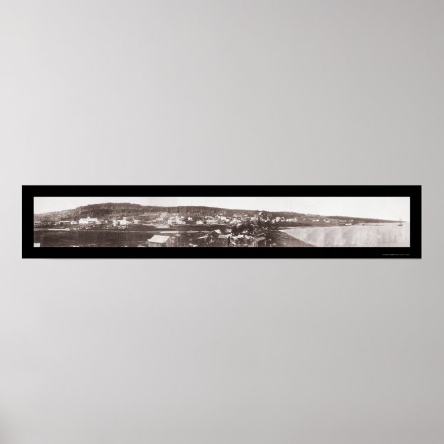 Duluth, MN Foto 1870 Poster (Vorne)