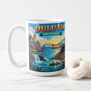 Duluth North Shore Minnesota Souvenir-Kaffeetasse Kaffeetasse
