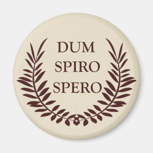 Dum spiro spero magnet