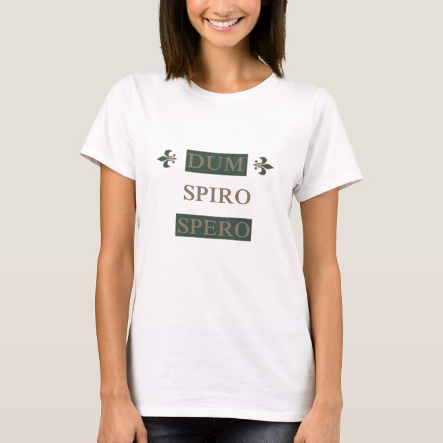 Dum spiro spero T-Shirt (Vorderseite)