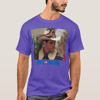 Dumb and Dumber Lloyd Christmas als Cowboy verklei T-Shirt