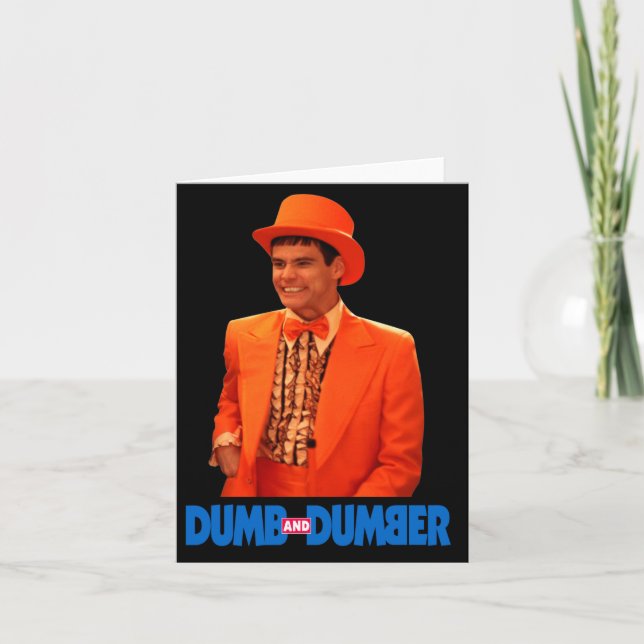 Dumb And Dumber Lloyd Christmas Toddler  Karte (Vorderseite)