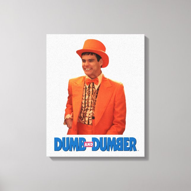 Dumb | Lloyd Christmas Leinwanddruck (Vorderseite)