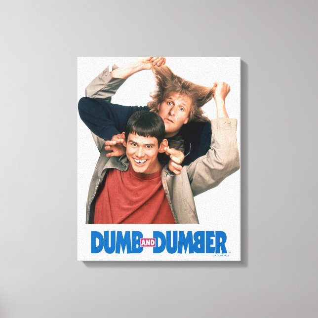 Dumb | Lloyd und Harry Leinwanddruck (Vorderseite)