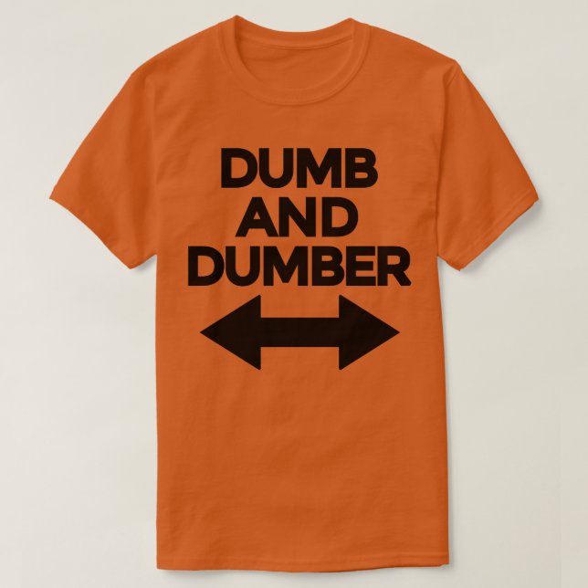 Dumb und Dumber 1 T-Shirt (Design vorne)