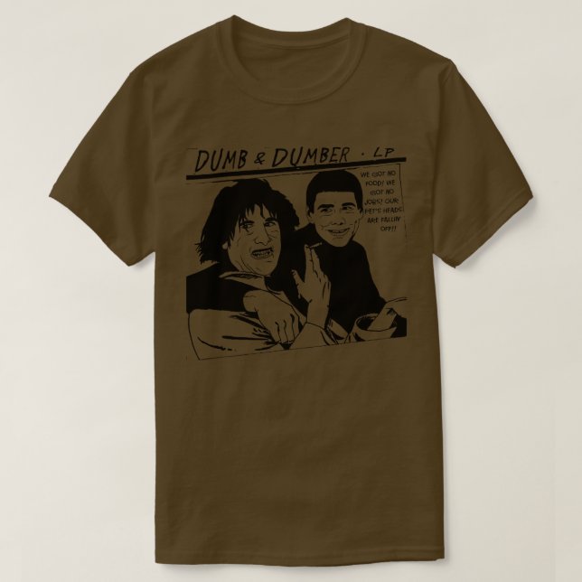 Dumb und Dumber Goo Parody T-Shirt (Design vorne)