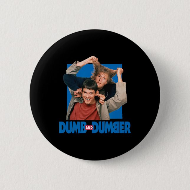 Dumb und Dumber - Lloyd Christmas und Harry Dunne Button (Vorderseite)